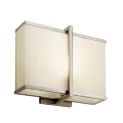 Rigel LED 12 Inch Satin Nickel Wall Bracket Wall Light
