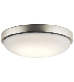 Ceiling Space LED 12 Inch Brushed Nickel Flush Mount Light Ceiling Light