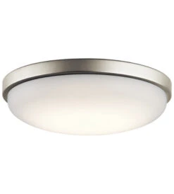 Ceiling Space LED 15 Inch Brushed Nickel Flush Mount Light Ceiling Light