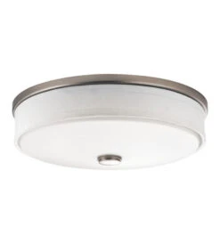 Ceiling Space LED 13 Inch Brushed Nickel Flush Mount Light Ceiling Light