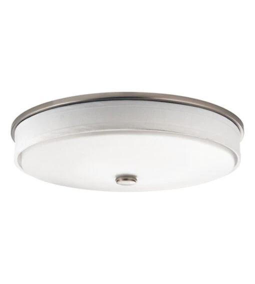 Ceiling Space LED 17 Inch Brushed Nickel Flush Mount Light Ceiling Light