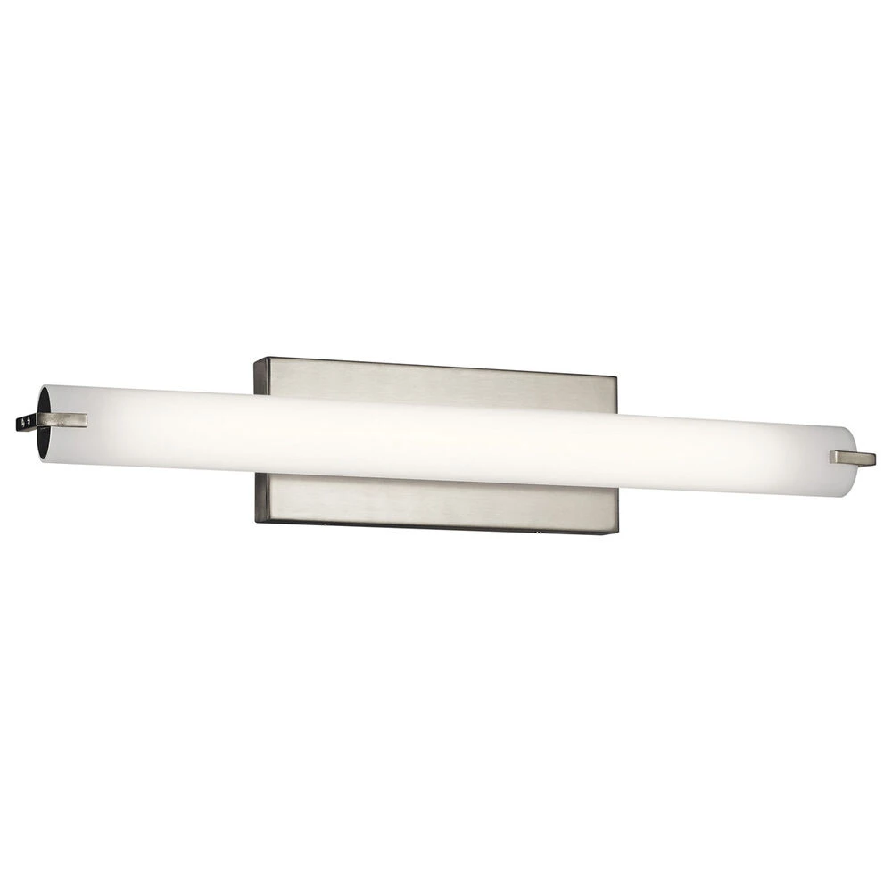 Independence LED 26 Inch Brushed Nickel Linear Bath Large Wall Light, Large 1 Independence LED 26 Inch Brushed Nickel Linear Bath Large Wall Light, Large