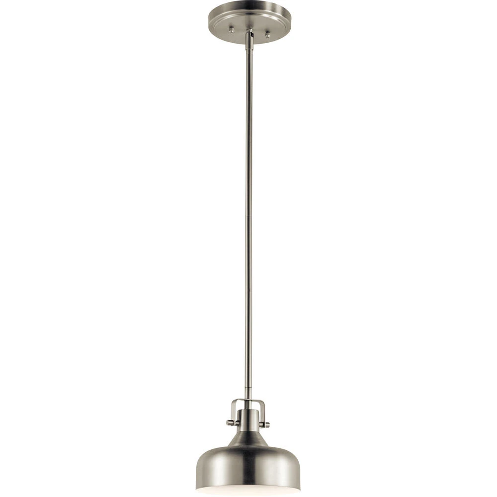 Independence LED 7 Inch Brushed Nickel Mini Pendant Ceiling Light 1 Independence LED 7 Inch Brushed Nickel Mini Pendant Ceiling Light