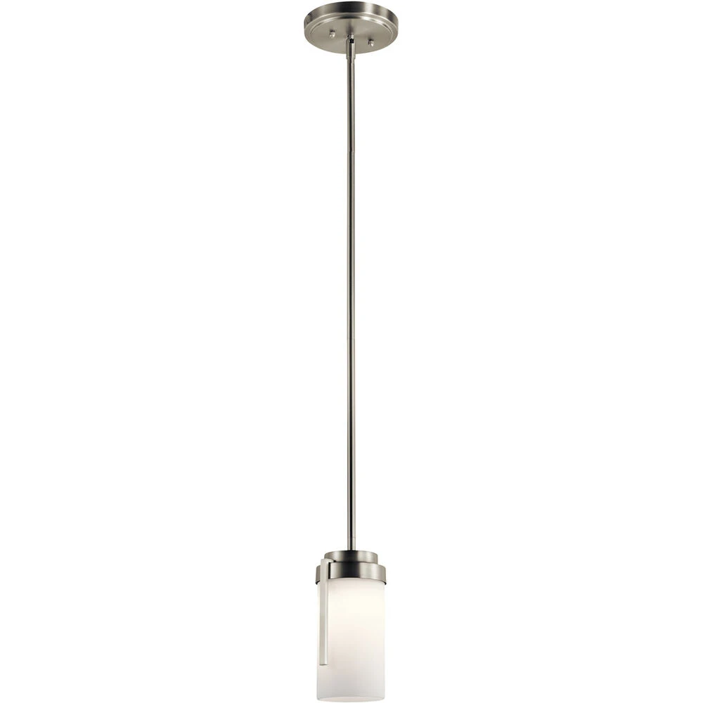 Independence LED 5 Inch Brushed Nickel Mini Pendant Ceiling Light 1 Independence LED 5 Inch Brushed Nickel Mini Pendant Ceiling Light