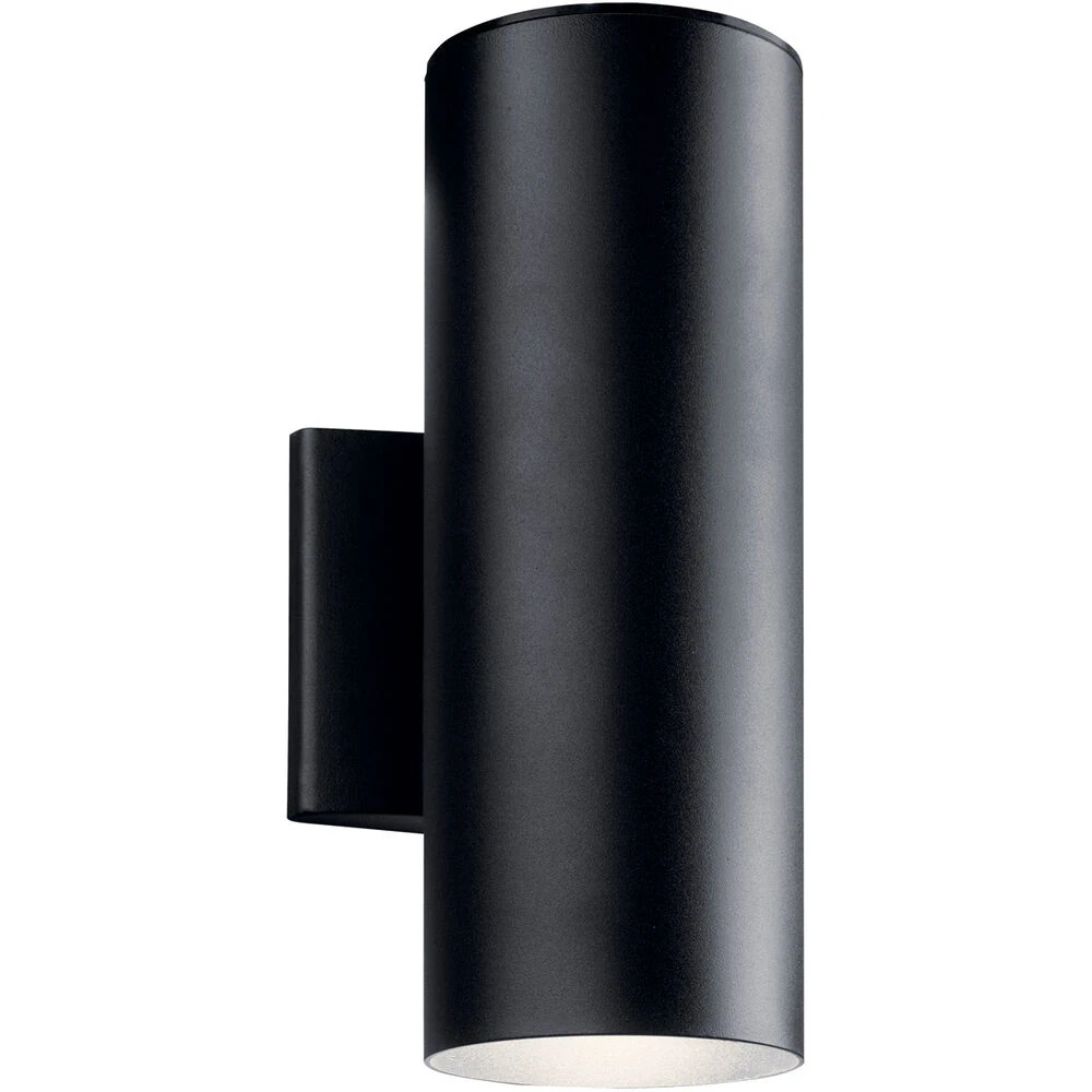 Climates LED 12 Inch Textured Black Outdoor Wall, Medium 1 Climates LED 12 Inch Textured Black Outdoor Wall, Medium