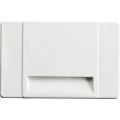 Step And Hall 120V 120 1.41 Watt White Material (Not Painted) LED Step Lights