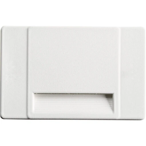 Step And Hall 120V 120 1.41 Watt White Material (Not Painted) LED Step Lights