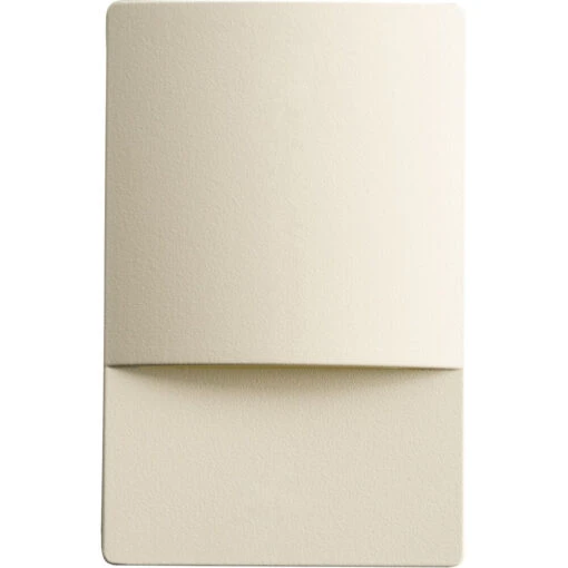 Step And Hall 120V 120 1.34 Watt Almond LED Step Light