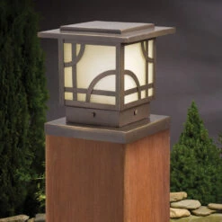 Larkin Estates 12 16.30 Watt Olde Bronze Landscape 12V Deck