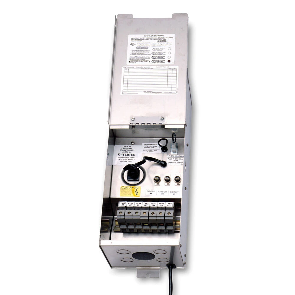 Transformer - Pro Series 120 Stainless Steel Landscape 12V Transformer 1 Transformer - Pro Series 120 Stainless Steel Landscape 12V Transformer