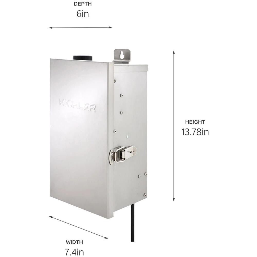 Smart Control 120 Stainless Steel Landscape 12V Transformer 2 Smart Control 120 Stainless Steel Landscape 12V Transformer - Image 2