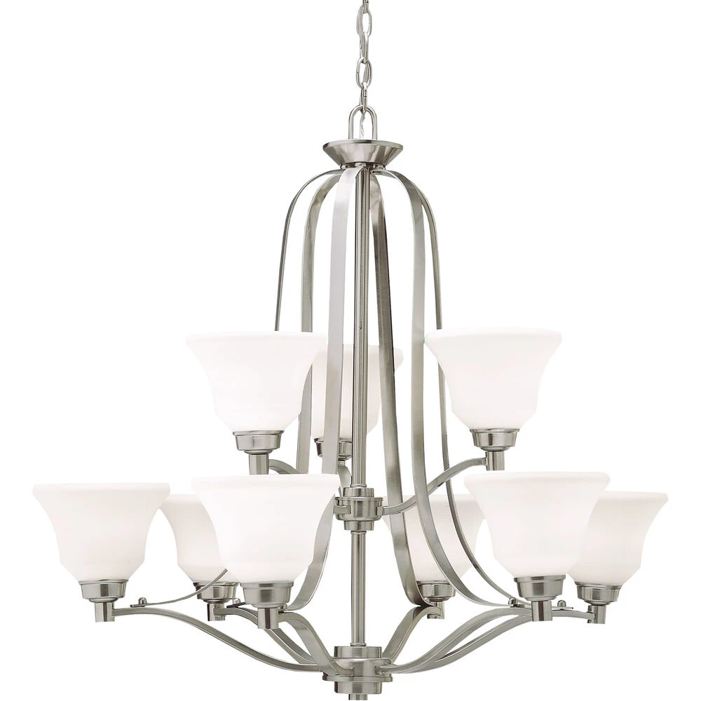 Langford 9 Light 33.00 Inch Chandelier 1 Langford 9 Light 33.00 Inch Chandelier