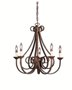 Dover 5 Light 25.00 Inch Chandelier