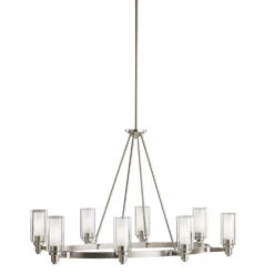 Circolo 8 Light 25.00 Inch Chandelier