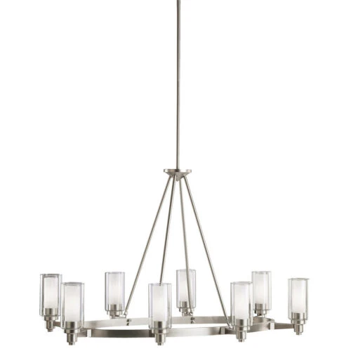 Circolo 8 Light 25.00 Inch Chandelier