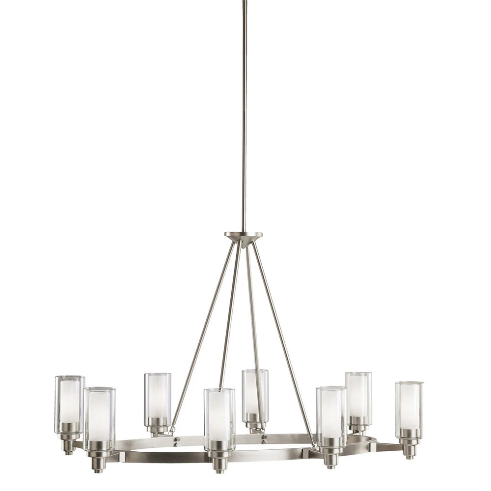 Circolo 8 Light 25.00 Inch Chandelier 1 Circolo 8 Light 25.00 Inch Chandelier