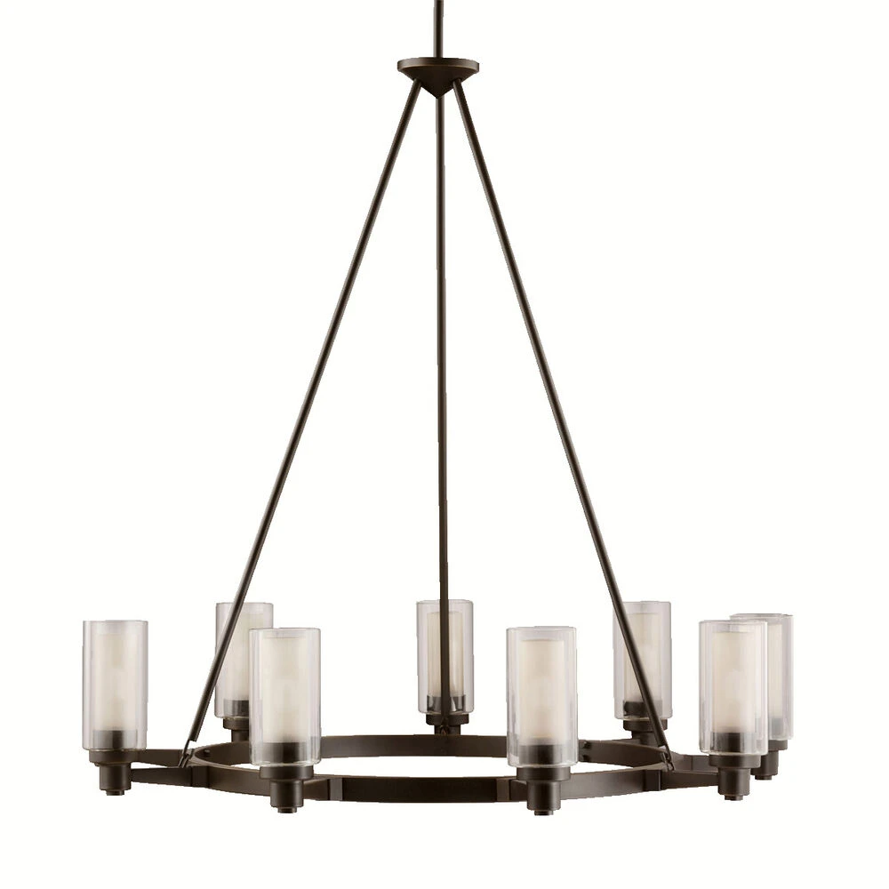 Circolo 9 Light 36.00 Inch Chandelier 1 Circolo 9 Light 36.00 Inch Chandelier