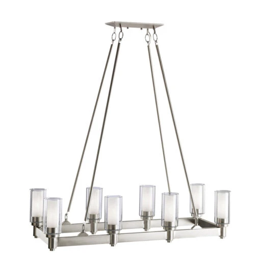 Circolo 8 Light 14.25 Inch Chandelier