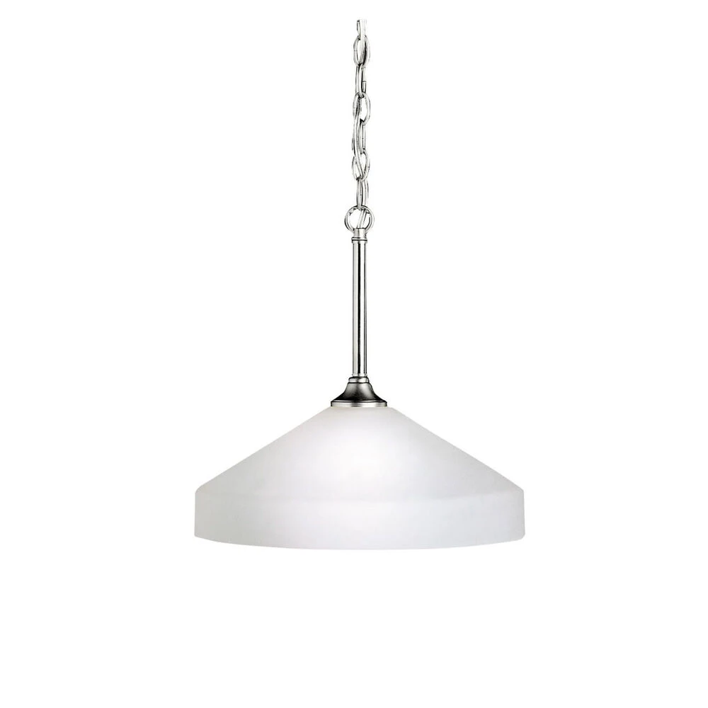 Ansonia 1 Light 15 Inch Brushed Nickel Pendant Ceiling Light 1 Ansonia 1 Light 15 Inch Brushed Nickel Pendant Ceiling Light