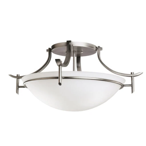 Olympia 3 Light 24.00 Inch Semi-Flush Mount