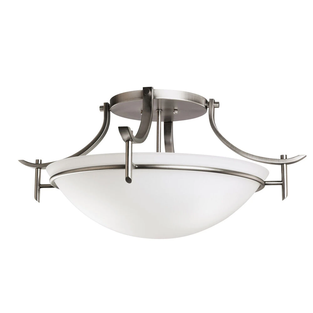 Olympia 3 Light 24.00 Inch Semi-Flush Mount 1 Olympia 3 Light 24.00 Inch Semi-Flush Mount
