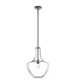 Everly 1 Light 13.75 Inch Pendant