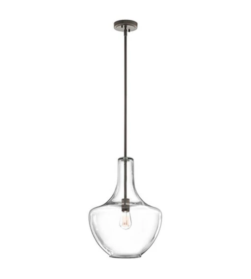Everly 1 Light 13.75 Inch Pendant