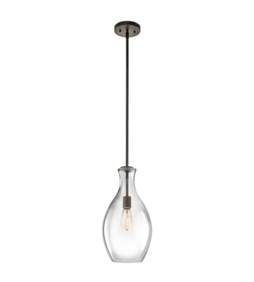 Everly 1 Light 8.75 Inch Pendant