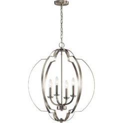 Voleta 4 Light 22.00 Inch Foyer Pendant