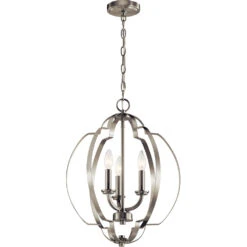 Voleta 3 Light 16.50 Inch Pendant