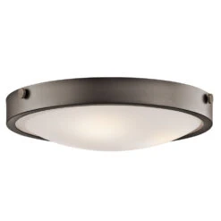 Lytham 3 Light 17.25 Inch Flush Mount