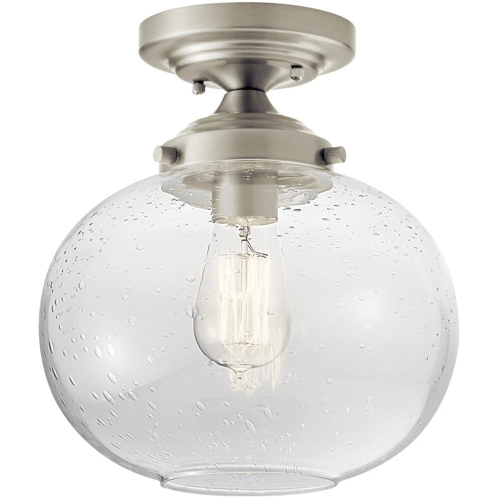 Avery 1 Light 9.75 Inch Semi-Flush Mount 1 Avery 1 Light 9.75 Inch Semi-Flush Mount