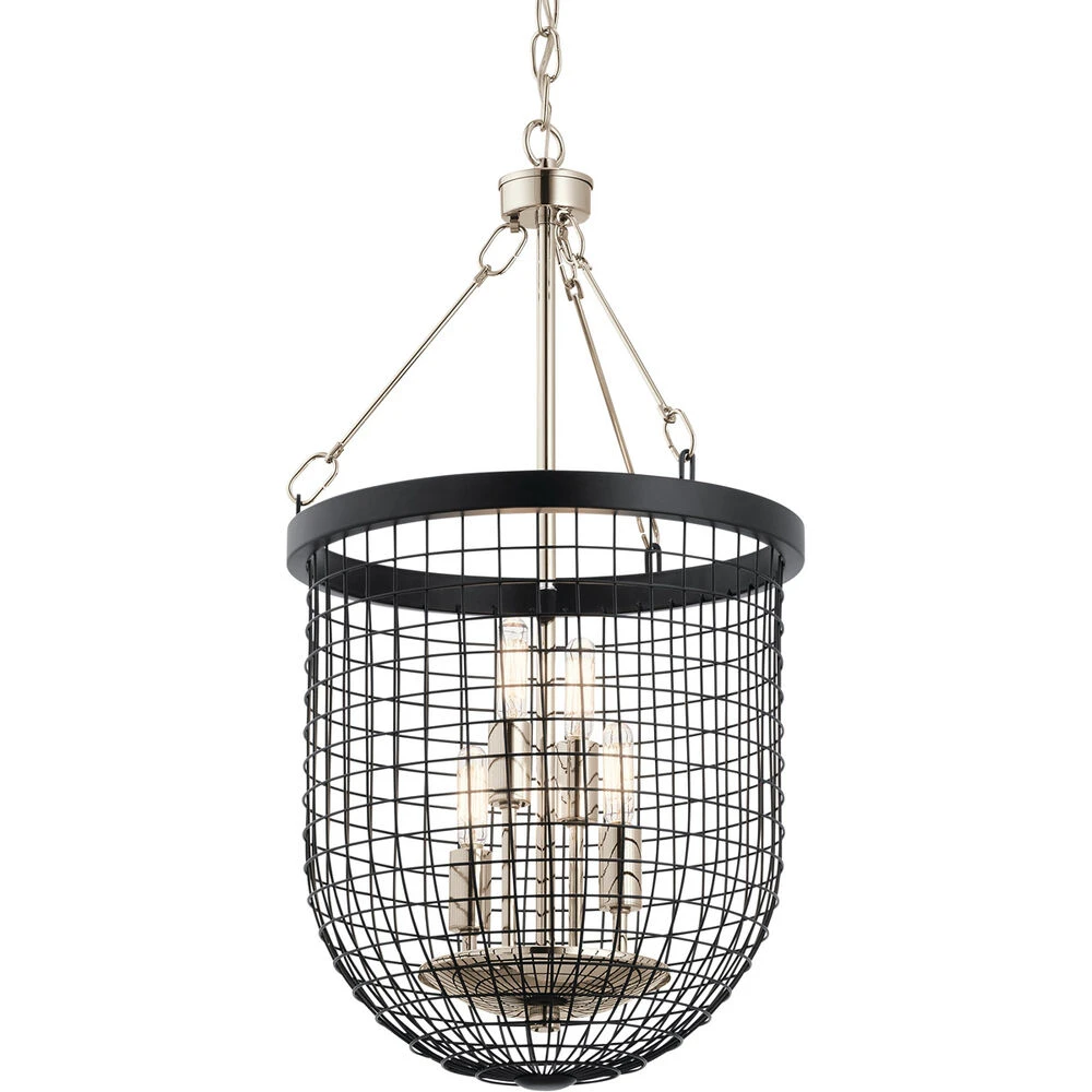 Byatt 4 Light 14 Inch Black Pendant Ceiling Light 3 Byatt 4 Light 14 Inch Black Pendant Ceiling Light - Image 3