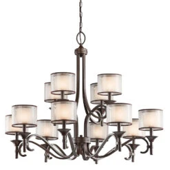 Lacey 12 Light 42.00 Inch Chandelier