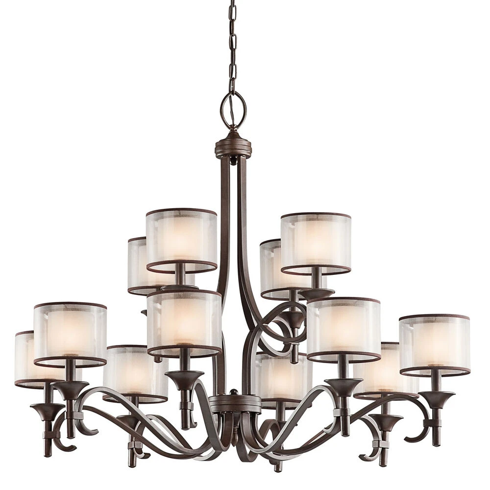 Lacey 12 Light 42.00 Inch Chandelier 1 Lacey 12 Light 42.00 Inch Chandelier