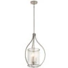 Fiona 3 Light 15.25 Inch Foyer Pendant