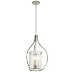 Fiona 3 Light 15.25 Inch Foyer Pendant