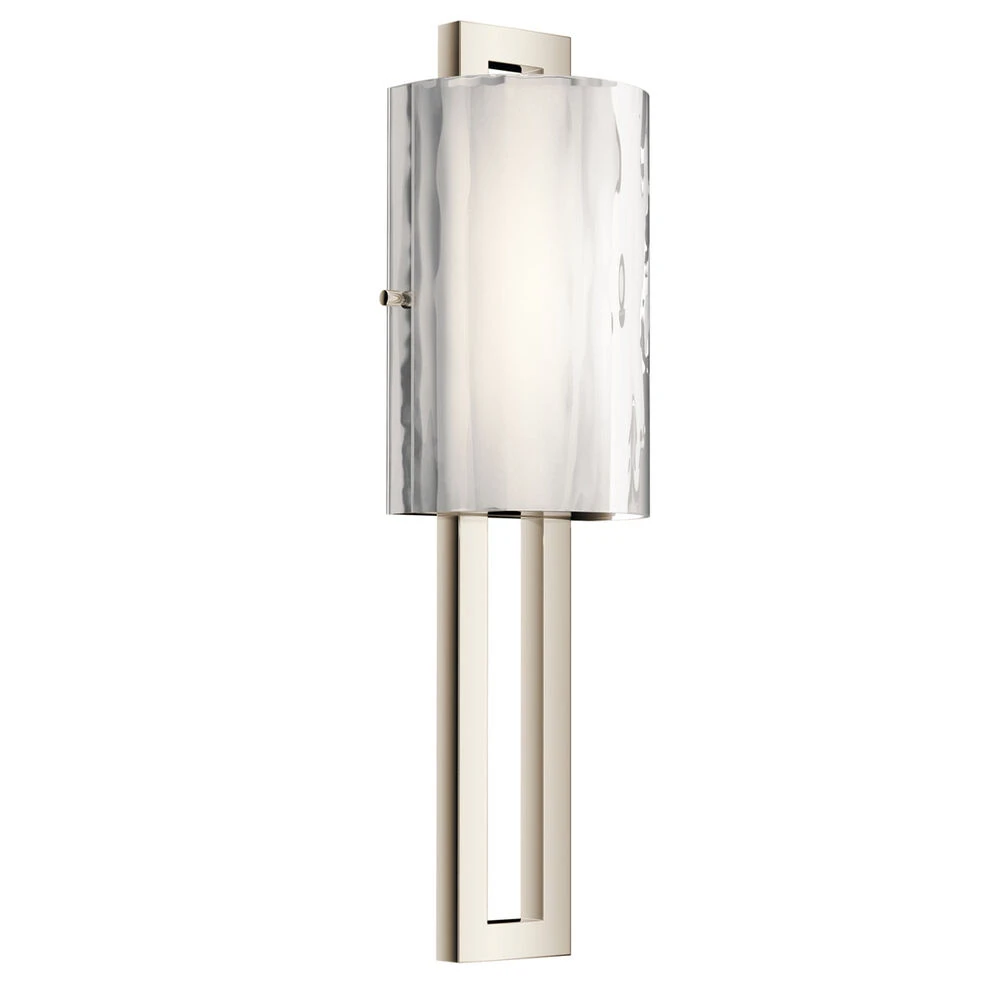 Jewel LED 7 Inch Polished Nickel Wall Sconce Wall Light 1 Jewel LED 7 Inch Polished Nickel Wall Sconce Wall Light