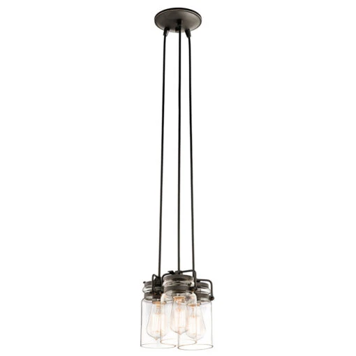 Brinley 3 Light 8.50 Inch Pendant