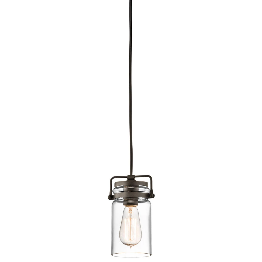 Brinley 1 Light 4.75 Inch Mini Pendant 1 Brinley 1 Light 4.75 Inch Mini Pendant