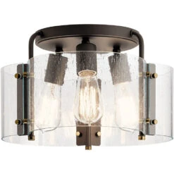 Thoreau 3 Light 14.00 Inch Semi-Flush Mount