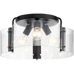 Thoreau 3 Light 18.00 Inch Semi-Flush Mount