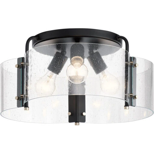 Thoreau 3 Light 18.00 Inch Semi-Flush Mount
