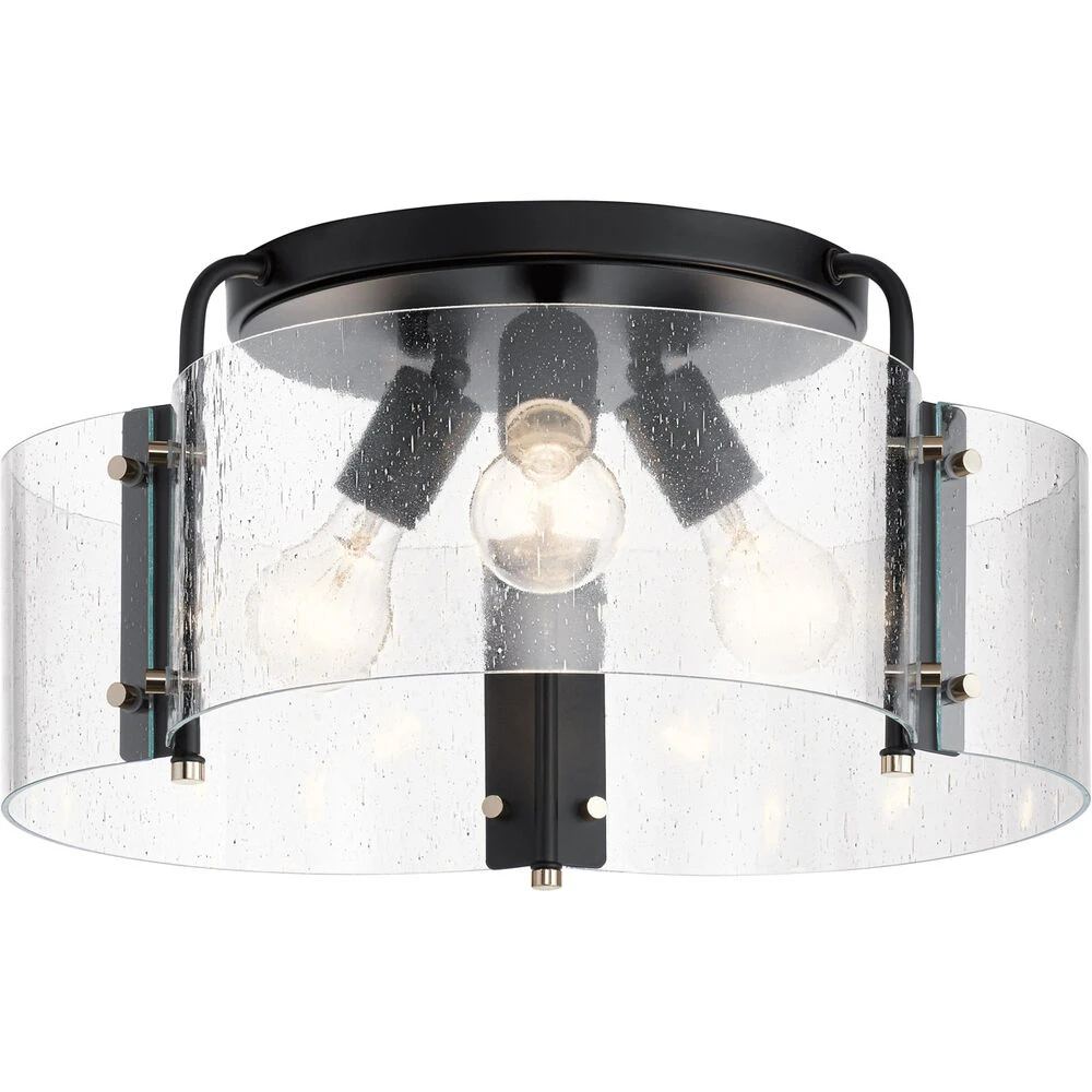 Thoreau 3 Light 18.00 Inch Semi-Flush Mount 1 Thoreau 3 Light 18.00 Inch Semi-Flush Mount
