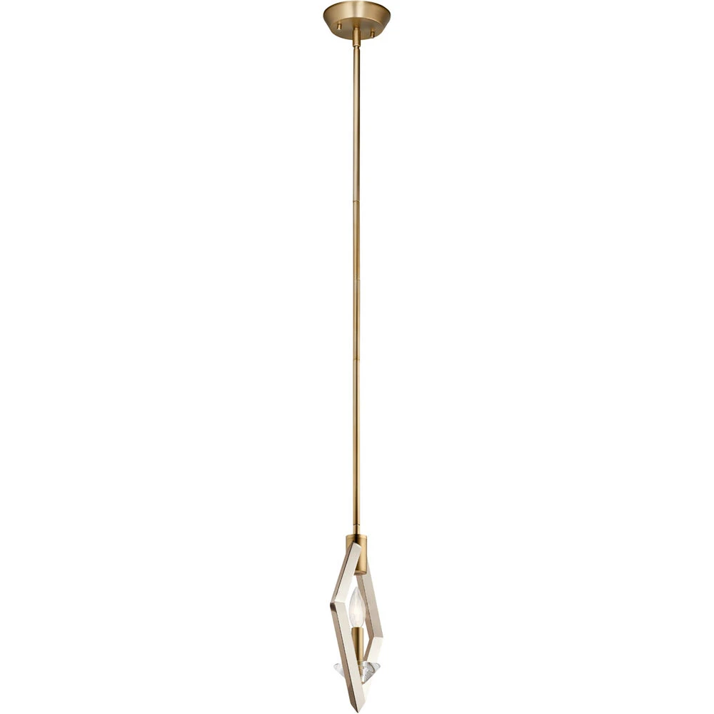 Layan 1 Light 3 Inch Polished Nickel Mini Pendant Ceiling Light 3 Layan 1 Light 3 Inch Polished Nickel Mini Pendant Ceiling Light - Image 3