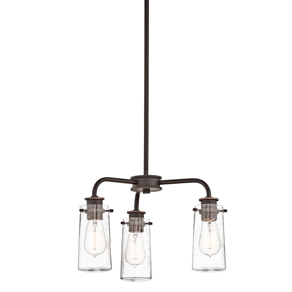 Braelyn 3 Light 17.75 Inch Chandelier 1 Braelyn 3 Light 17.75 Inch Chandelier