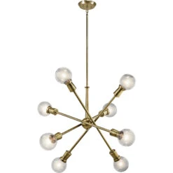 Armstrong 8 Light 30.00 Inch Chandelier