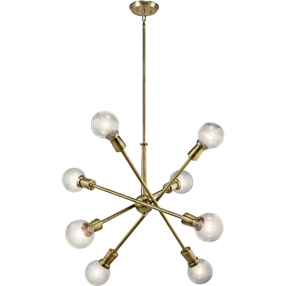 Armstrong 8 Light 30.00 Inch Chandelier 1 Armstrong 8 Light 30.00 Inch Chandelier