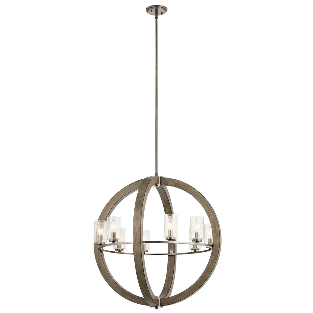 Grand Bank 8 Light 28.00 Inch Chandelier 1 Grand Bank 8 Light 28.00 Inch Chandelier