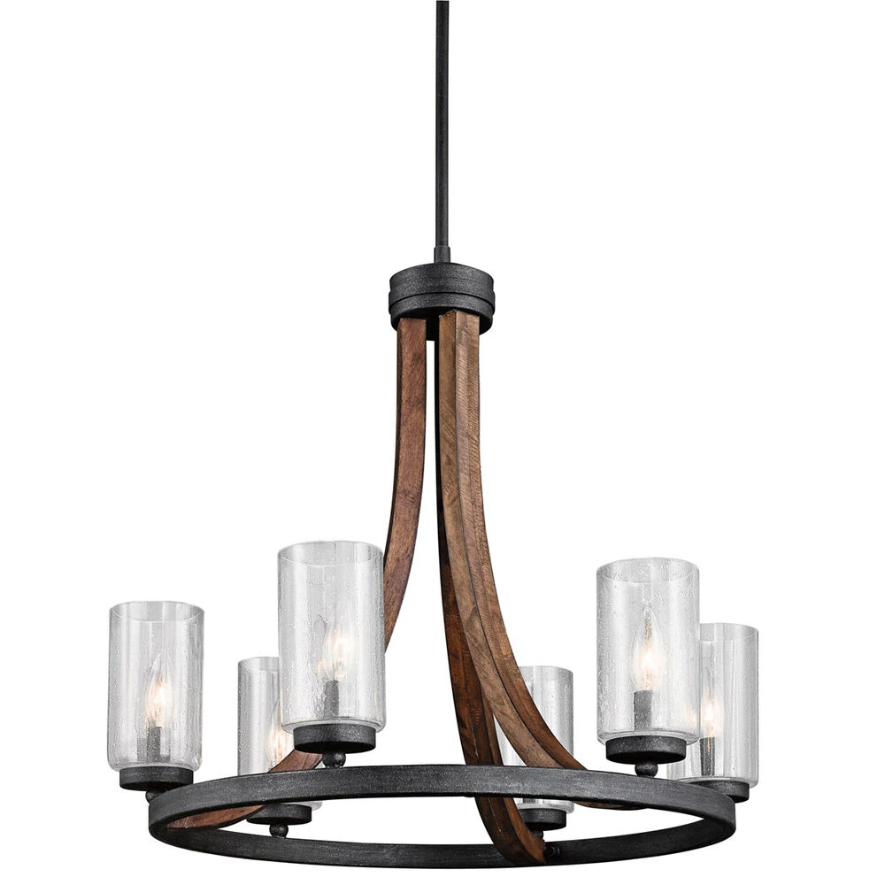 Grand Bank 6 Light 25.00 Inch Chandelier 1 Grand Bank 6 Light 25.00 Inch Chandelier